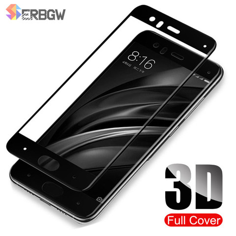 3D Protective Glass For Xiaomi Mi 6 6X 5 5S 5C 5X 5S Plus Tempered Screen Protector For Mi A1 A2 Note 3 Max 2 3 Full Cover Glass ► Photo 1/6