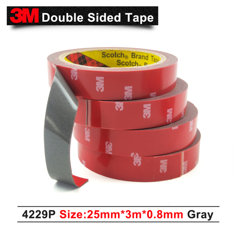 Buy Online 3m Double Sided Acrylic Foam Tape Adhesive Automotive Tape 3m Tape 4229p Size 25mm X 3m 1pcs Lot Alitools Buy Online 3m Double Sided Acrylic Foam Tape Adhesive Automotive Tape 3m Tape 4229p Size 25mm X 3m 1pcs Lot Alitools