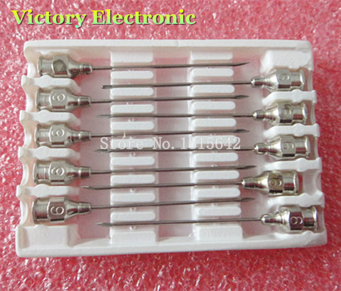 New 10PCS/Set Size9 Stainless Steel Hollow Needles Desoldering Tool For Electronic Components Wholesale Electronic ► Photo 1/1