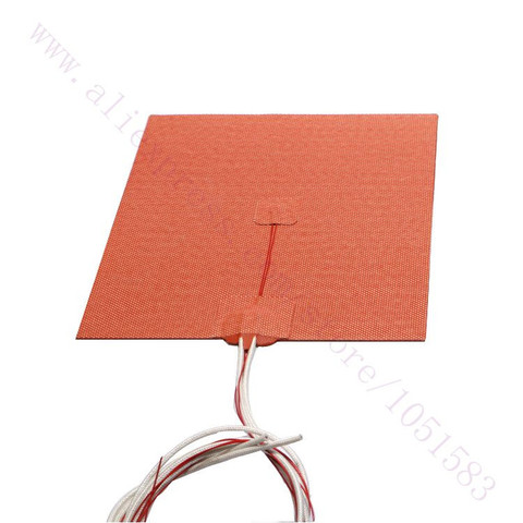 USA Material! 300X300mm Cube Silicone Heater pad 750W 220V/110V /24V Heated Bed F/ HyperCube Evolution, Anet A8 Plus 3D printer ► Photo 1/1