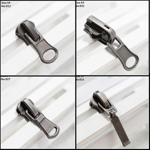 5 pcs 5# mix zipper repair kits zipper pull Metal zipper slider,zipper head,Garment,bag and suitcase accessories,clothes,12 ► Photo 1/6