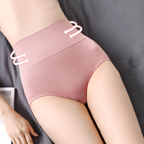 High Waist Sexy Padded Body Shaper Seamless Cotton Control Panties Slimming Lingerie Women Underwear Breathable Ladies Briefs ► Photo 1/6