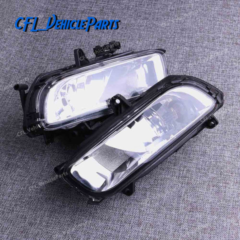 Halogen Fog Light Lamp Pair Front Bumper Left Right 4E0941699B 4E0941700B For Audi A8 QUATTRO A8 D3 2008 2009 2010 ► Photo 1/3