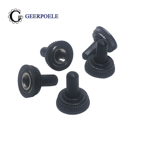 5 pcs/lot M6 Toggle Waterproof Cover Connectors Rocker Toggle Switch Rubber Sleeve Cap MTS 102 103 202 203 Cap ► Photo 1/5