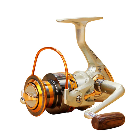 2022 new series Distant Wheel Metal Spinning Fishing Reel 5.5:1 12 Bearing Balls Fishing Wheel Rotate the spool Fishing coil ► Photo 1/6