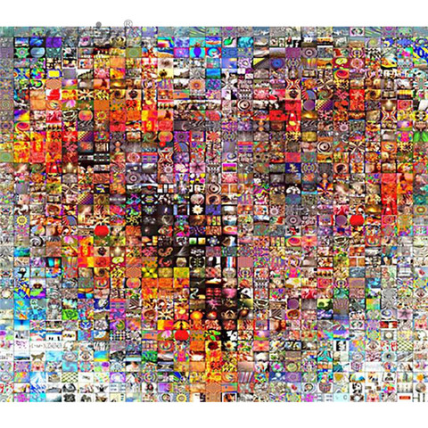 Michelangelo Wooden Jigsaw Puzzles 500 Pieces The Mix of Love Heart Art Educational Toy Decorative Painting DIY Gift Home Decor ► Photo 1/6