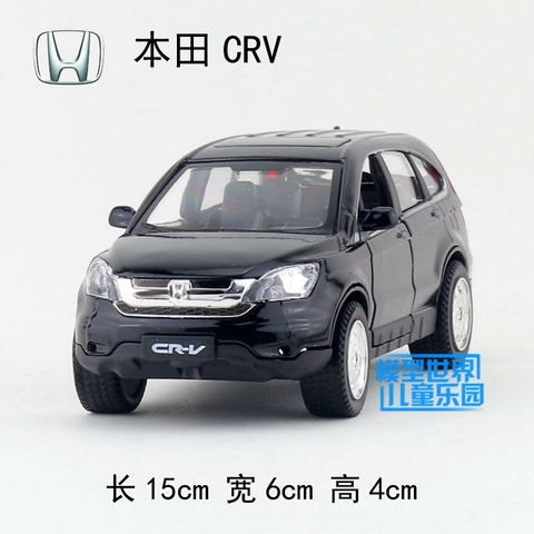 High quality high simulation 1:32 alloy pull back car,Honda CRV SUV off-road vehicles,metal model cars toy,free shipping ► Photo 1/5