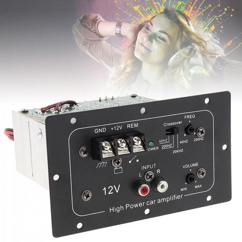 150W 12V Black Powerful Bass Subwoofer Car Audio High Power Amplifier Board for 6 /8 /10 Inch Car Subwoofer ► Photo 1/6