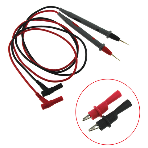 Universal 20A Multimeter Probe Test Leads Multi Meter Needle Tip Tester Lead Probe Wire Pen Cable Feelers for FLUKE for Vichy ► Photo 1/6