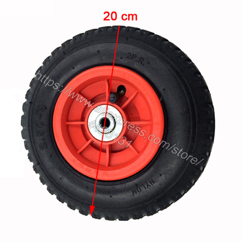 Children's electric car inflatable tires, kid's electric tricycle rubber wheels baby car pneumatic tires 8 inch 20 cm ► Photo 1/1