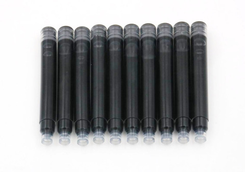 10pc black fit for OFFICE new metal GIFT fountain pen INK refills ► Photo 1/4