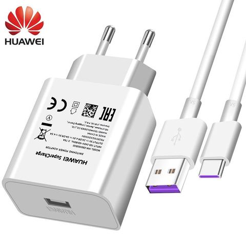 astronomi svømme katalog Huawei USB Charger Wall Travel SuperCharge Fast 100% Original 5V4.5A 5A USB  Type C Cable P20 Pro Lite P10 P9 Plus Mate10 Mate9 - Price history & Review  | AliExpress Seller -