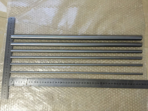 Cylinder Liner Rail Linear Shaft Optical Axis OD 3mm/4mm/5mm/6mm/8mm/10mm/12mm/16mm/20mm/25mm x 500mm ► Photo 1/3