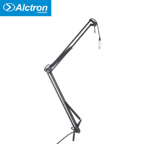 Alctron MA601 heavy studio Recording Microphone Holder Suspension Boom Scissor Arm Stand with 5m dual XLR cable ► Photo 1/6