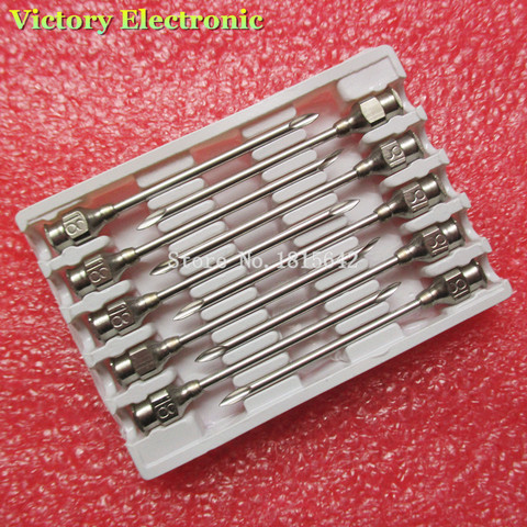 New 10PCS/Set Size18 Stainless Steel Hollow Needles Desoldering Tool For Electronic Components Wholesale Electronic ► Photo 1/1