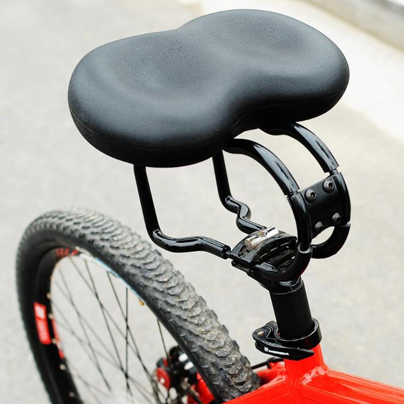 Extra Large Shock Absorption Bicycle Bike Comfort Cycling Saddle Seat Cushion