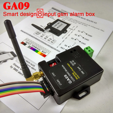 Free Shipping Smart Designed Home Security GSM Alarm System SMS & Calling wireless alarm ► Photo 1/3