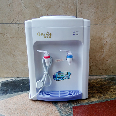 Electric Water Dispenser Desktop Drinking Fountain Cold & Hot Warm Water  Cooler Heater Home Office Hostel Coffee Tea Bar Helper