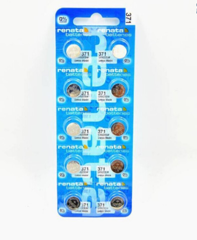 Renata 371 Button Cell watch battery