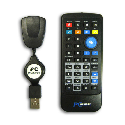 Elistooop Wireless Mouse Remote Control Controller USB Receiver IR Remote Control for Loptop PC Computer Center ► Photo 1/1
