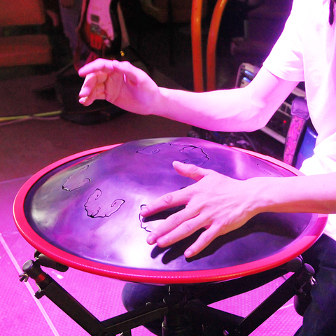 Minor Major HandPan alloy handwork  professional drum Byzanti or Phrygian hand dish Aeolian or Roma steel tongue drum ► Photo 1/1