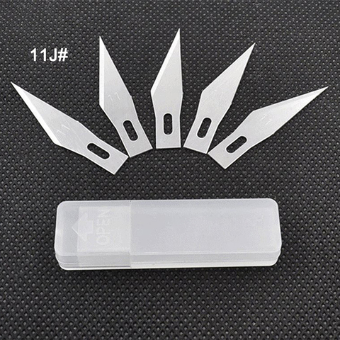 Super Sharp Precision Hobby Cutting Knife Blades Leathercrafts Carving Knife Blades for Scrapbooking Crafts DIY Sculpting Tools ► Photo 1/6
