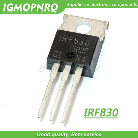 10pcs IRF830 IRF830PBF MOSFET N-Chan 500V 4.5 Amp TO-220 new original ► Photo 1/1