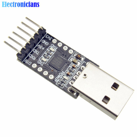 1Pcs CP2102 USB 2.0 to TTL UART Module 6Pin Serial Converter STC Replace FT232 Adapter Module 3.3V/5V Power ► Photo 1/4