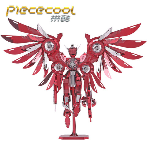 Thundering Wings Gundam Robot P069-RS DIY Piececool 3D laser cutting Jigsaw puzzle DIY Metal model Nano Puzzle Toys for Children ► Photo 1/1