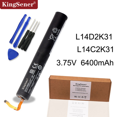 Korea Cell KingSener L14C2K31 Battery for LENOVO YOGA Tablet 2-830L 2-830LC 2-830F 2-851F 2 830L 830F 830LC L14D2K31 YT2-830F ► Photo 1/5