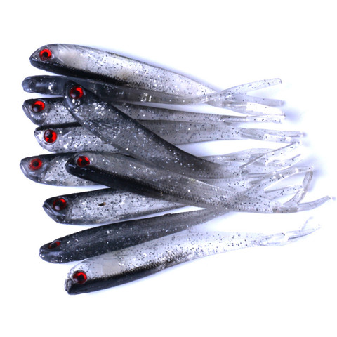 5pcs/lot Soft Lure 2g 4g 7g Silicone Swimbaits isca Artificial Worm Soft Bait Fish Wobblers Bass Carp Flying Fishing Lure ► Photo 1/6