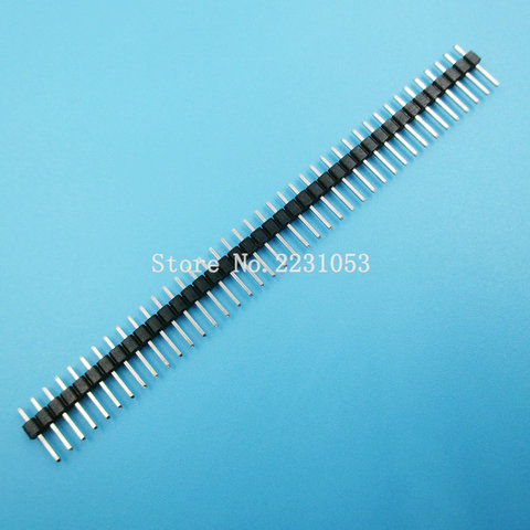 10PCS/Lot 40 Pin 1x40 Single Row Male 2.54 Breakable Pin Header Connector Strip ► Photo 1/1