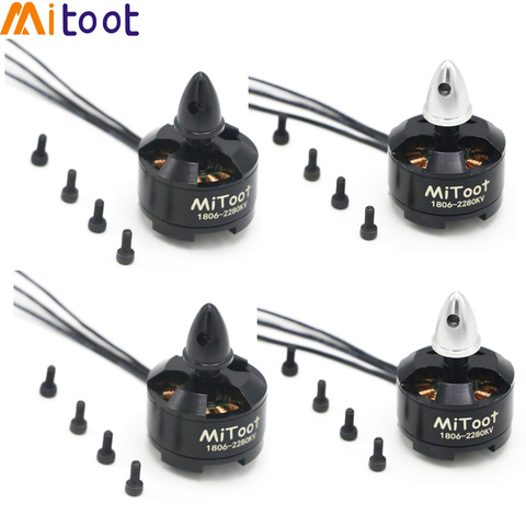 Mitoot 1806 2280KV Brushless Motor 2-3S Mini Multi-rotor Motor CW/CCW for RC QAV250 Drone FPV 260 Quadcopter Aircraft ► Photo 1/6