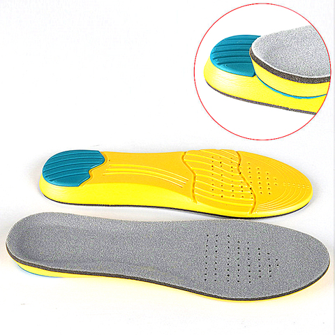 Shoe Inserts Pad Soft Sport Insoles Memory Foam Breathable Silicone Gel Cushion Orthopedic Insoles Foot Care ► Photo 1/6