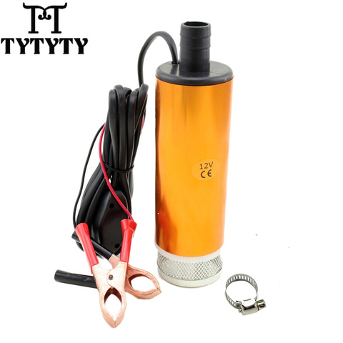 30L/min Electric Diesel Fuel Transfer Submersible Oil Pump  60W DC 12V 24V With Switch ► Photo 1/6