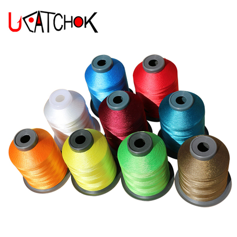 Rod Guide Ring Tying Thread 2000M 150D 11 colors choice Rod DIY Repair Multi-Braided Guide Replacement Wrap Refit ► Photo 1/6