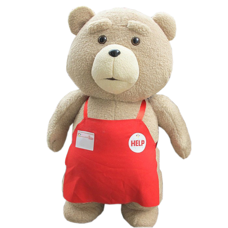 Movie Ted Bear Plush Toys Soft Stuffed Doll Teddy Bears Kids Gift 18''/45cm#NEW 