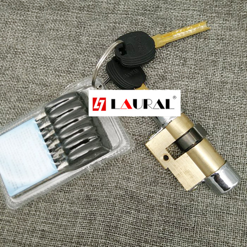 Applicable Entrance Lock Cylinder  Type 11  AB Key Security Anti-Theft Copper Door Lock Core With Keys ► Photo 1/5