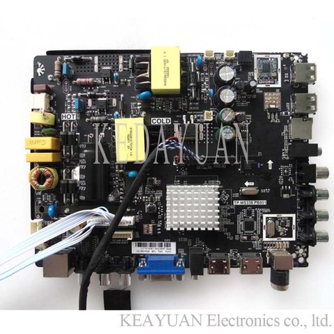 free shipping new and original for LEHUA TP.MS338.PB801 Android smart TV three in one network motherboard WORK  various screens. ► Photo 1/1