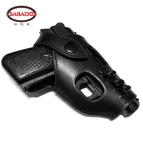 Cow Leather Cowhide Tactical Military Army Small Gun Holster Shooting Training Pistol Airsoft Hunting Accessories ► Photo 1/6