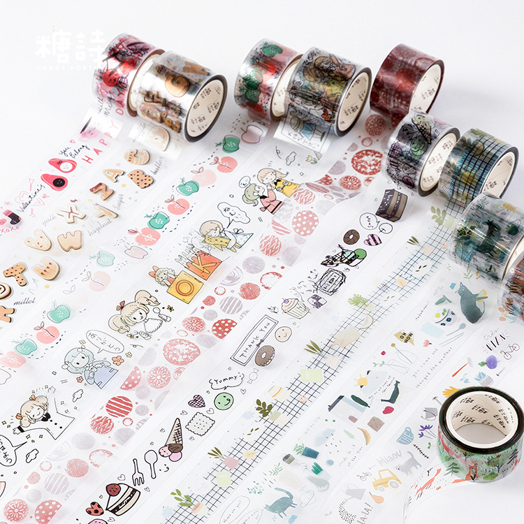 Supplies Journal Decorative Sticker Office Adhesive Tape Washi Tape 