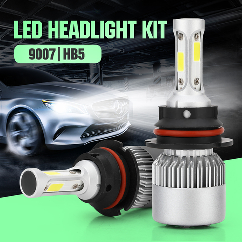 2PCS S2 H7 LED 8000LM Car Headlight Bulbs H1 LED H4 H8 H9 H11 Headlamps Kit 9005 HB3 9006 HB4 Auto LED Lamps DC9-32V fog lights ► Photo 1/6