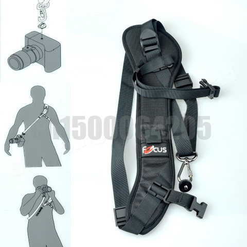 Focus F-1 Quick Rapid Shoulder Sling Belt Neck Strap For canon D2 5D3 6D 650D 700D for nikon D4 D500 D800 D810 D3200 DSLR camera ► Photo 1/2