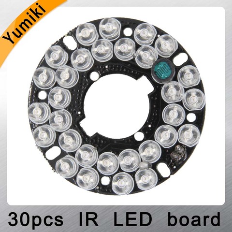 Yumiki Infrared 30 x 5 IR LED board for CCTV cameras night vision (diameter 48mm) ► Photo 1/5