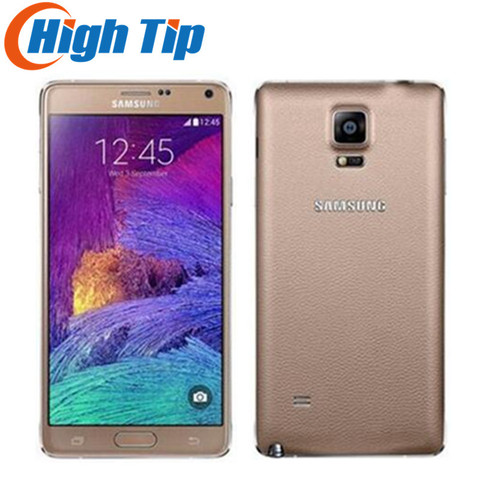 Note4 Original Unlocked Samsung Galaxy Note 4 N910A N910F N910P LTE Smartphone 5.7 inch 16MP 3GB 32GB Mobile Refurbished Phone ► Photo 1/6