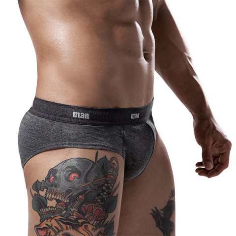 cotton mens underwear briefs  underwear for men male shorts cuecas calzoncillos ► Photo 1/6