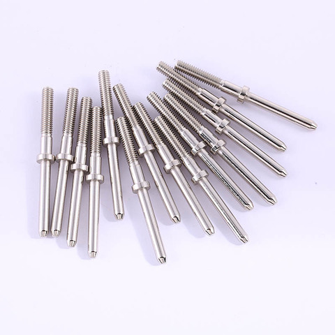 100 Pieces / Bag DIY Test Spring Positioning Pin 47mm Round Head Cylindrical Positioning Pin Nickel Plating Test Thimble ► Photo 1/1