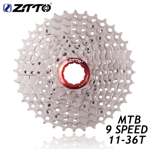 ZTTO MTB Mountain Bike Bicycle Parts 9 s 27 s Speed Freewheel Cassette 11-36T Compatible for parts M370 M430 M4000 M590 M3000  ► Photo 1/6
