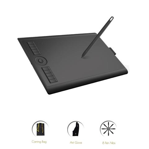GAOMON M10K 2022 Version 10 x 6.25 Inches Art Digital Graphic Tablet for Drawing with 8192 Level Pen Pressure Passive Stylus ► Photo 1/6