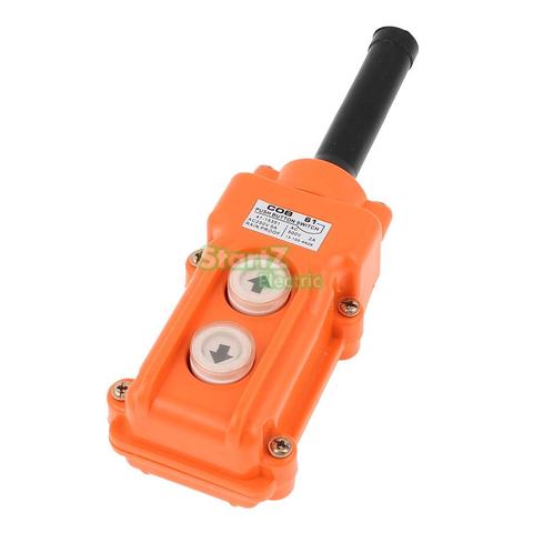 COB-61 Rainproof Hoist Push Button Switch for Hoist Crane Control 250V 5A ► Photo 1/3